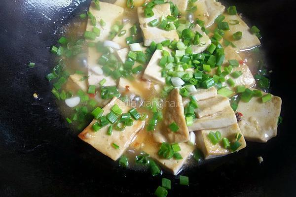 葱香豆腐的做法图解6