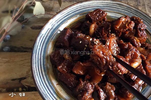 红烧牛肉块的做法图解15