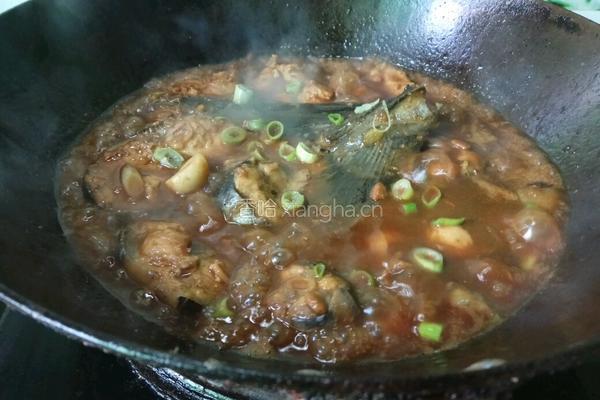 老屋私房菜红烧鲅鱼尾的做法图解8