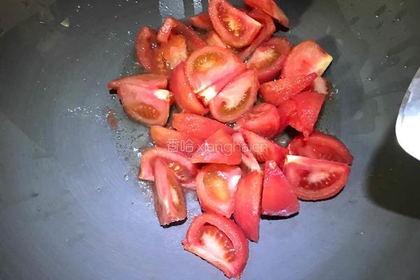 番茄炒牛肉的做法图解4