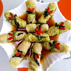 清蒸白菜卷的做法[图]