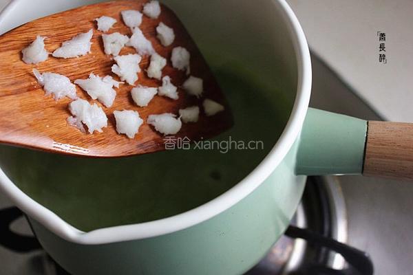 豌豆鳕鱼粥（宝宝辅食）的做法图解11