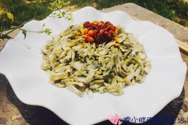 蒸槐花的做法图解16