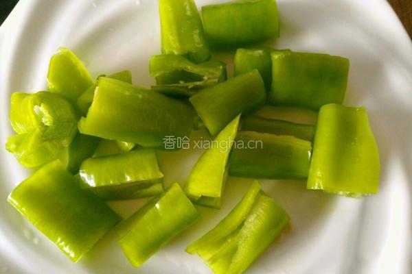 尖椒土豆片的做法图解3