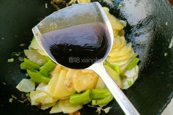 尖椒土豆片的做法图解8