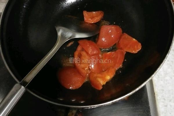 西红柿蛋汤的做法图解3
