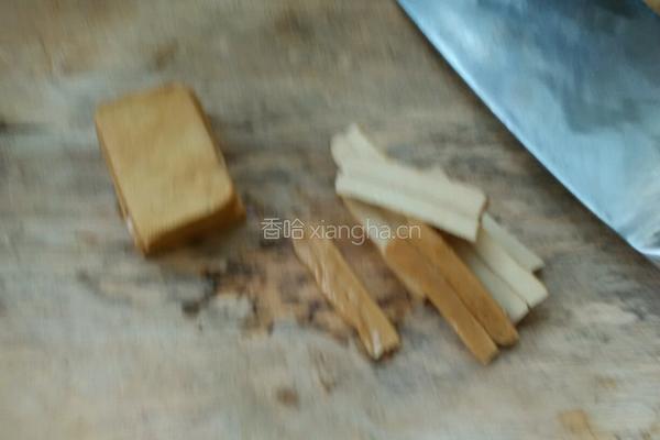 香干炒肉丝香的做法图解2