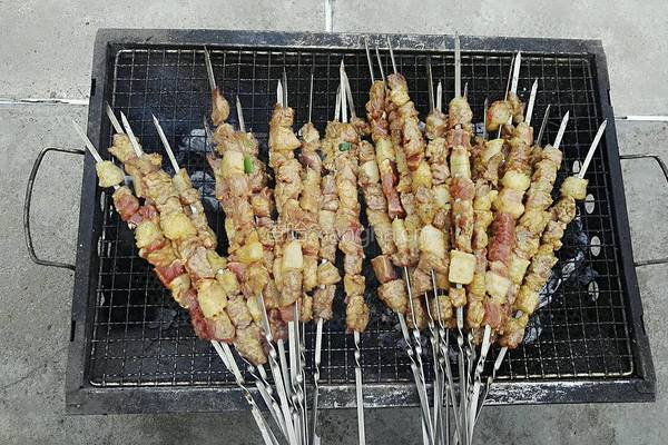 烤肉串的做法图解8
