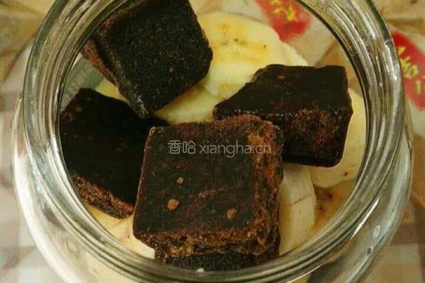 红糖香蕉苹果醋的做法图解3