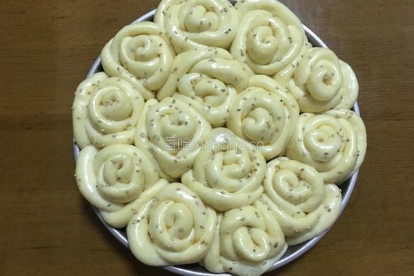 玫瑰花面包的做法图解16
