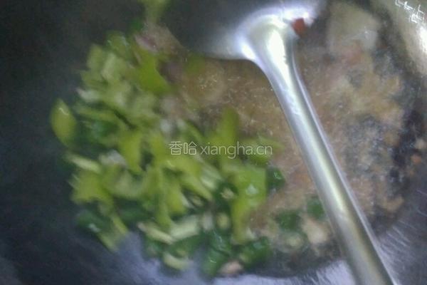 炒凉粉的做法图解6