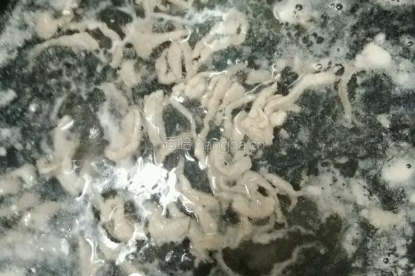 香辣瘦肉豆角丝的做法图解4