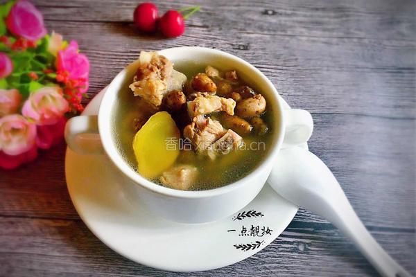 山药豆排骨汤的做法图解7