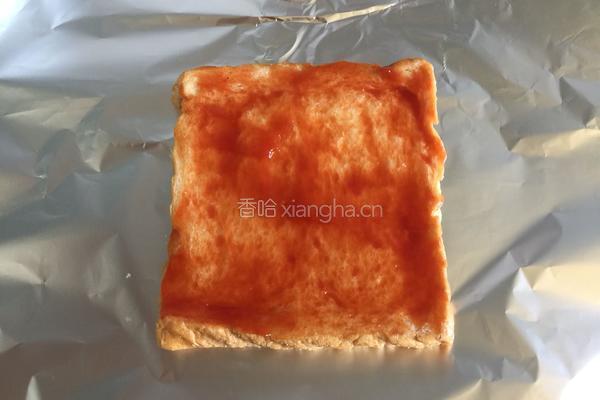 吐司披萨的做法图解2