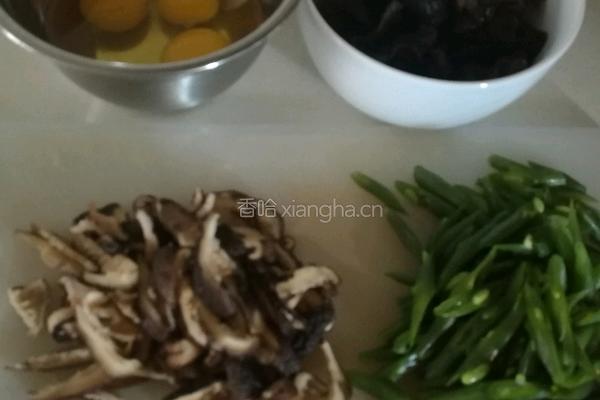豆角焖意大利面的做法图解3