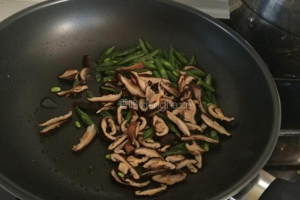 豆角焖意大利面的做法图解6