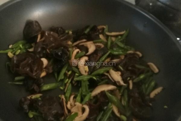 豆角焖意大利面的做法图解7