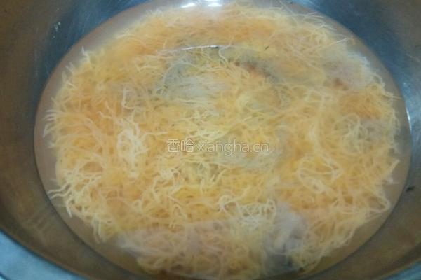 老屋私房菜参花汤的做法图解3