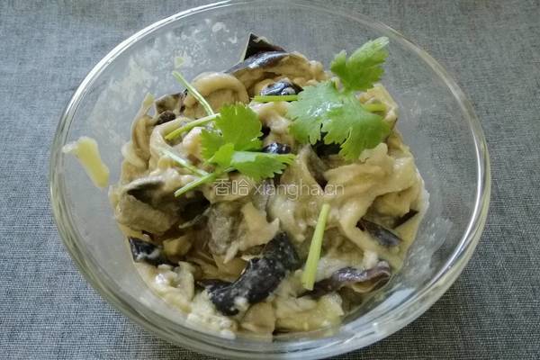 凉拌茄泥的做法图解5