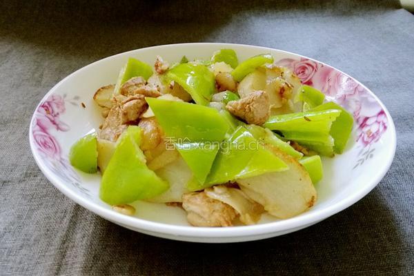 尖椒土豆肉片的做法图解8