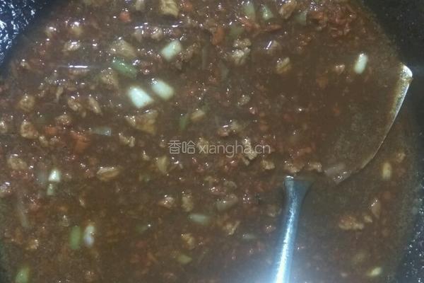 蔬菜汁炸酱面的做法图解11
