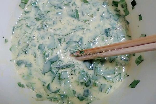 蒲公英煎饼的做法图解7