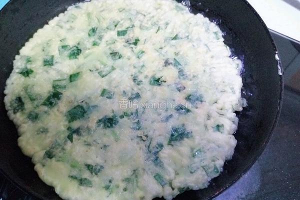 蒲公英煎饼的做法图解10