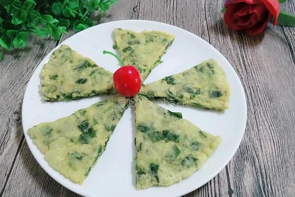 蒲公英煎饼的做法图解13
