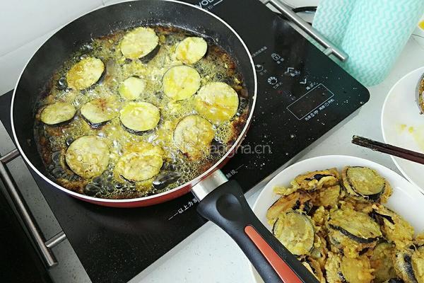 炸茄盒的做法图解10