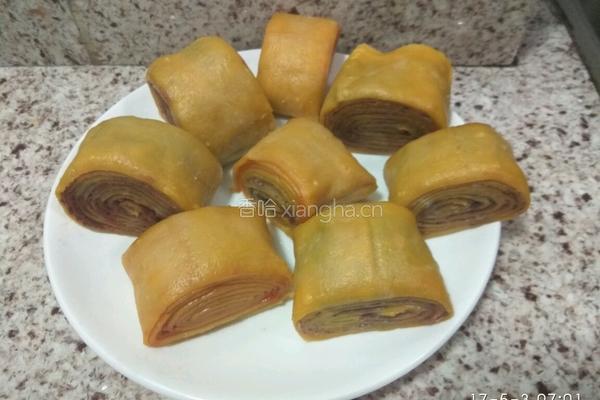 豆沙卷的做法图解9