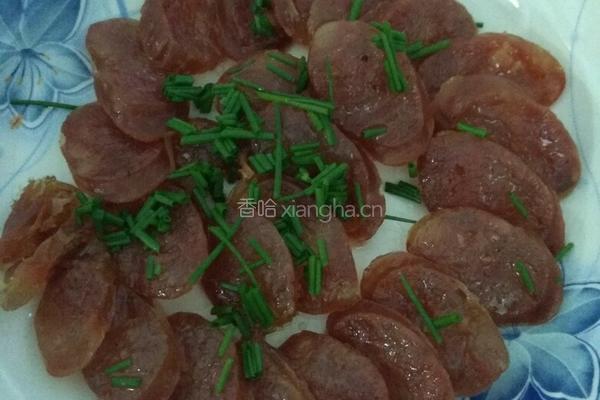 蒸腊肠的做法图解5