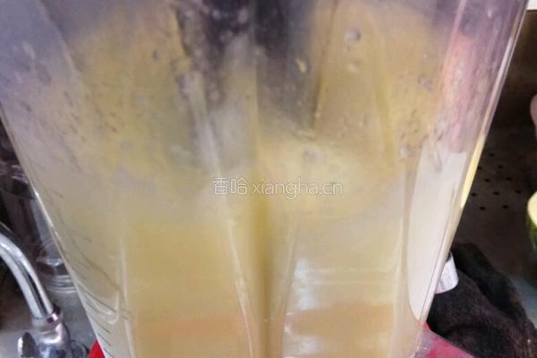 鲜榨西瓜汁的做法图解3