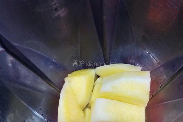 鲜榨西瓜汁的做法图解2