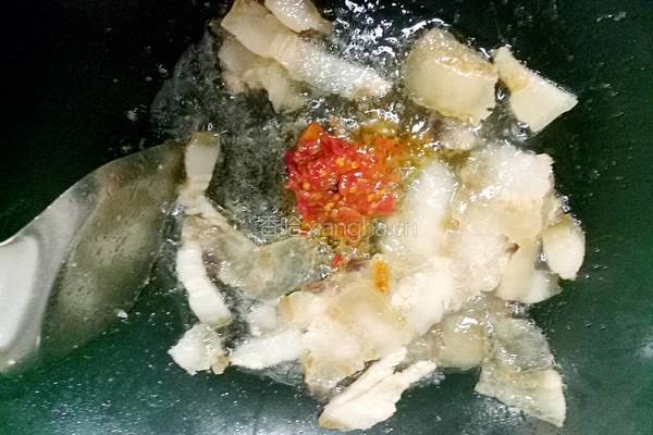 青笋炒肉的做法图解4