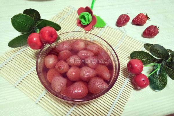 草莓罐头的做法图解7