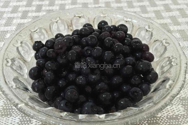 柠香蓝莓酱的做法图解5