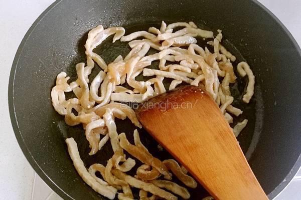 青椒肉丝的做法图解3