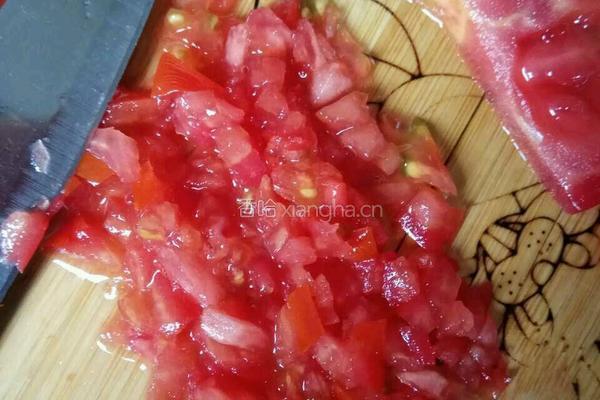 番茄鸡蛋饼的做法图解3