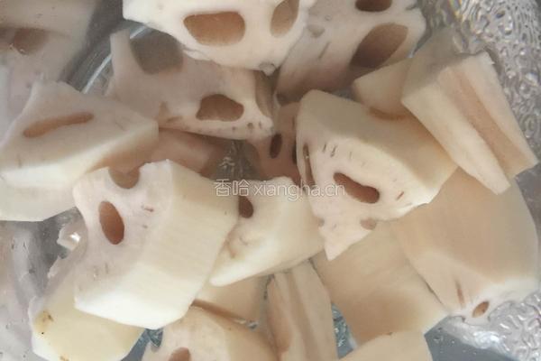 花生莲藕排骨汤的做法图解4