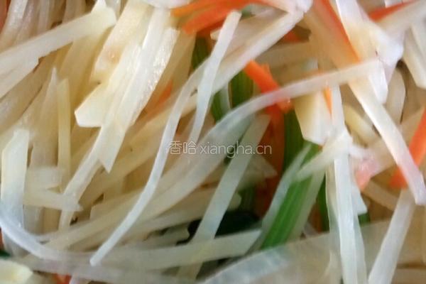 凉拌土豆丝的做法图解6