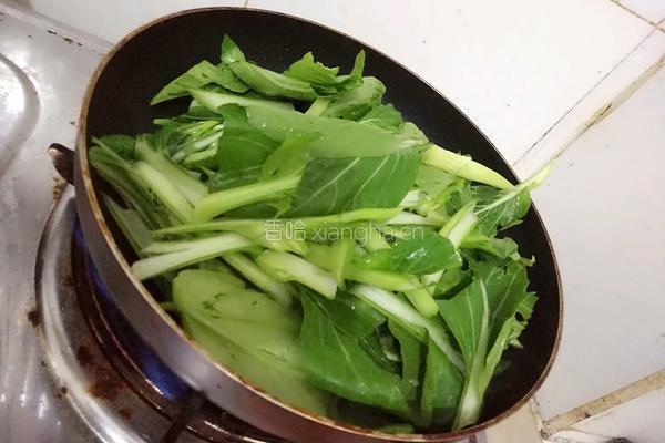 清炒菜心的做法图解7