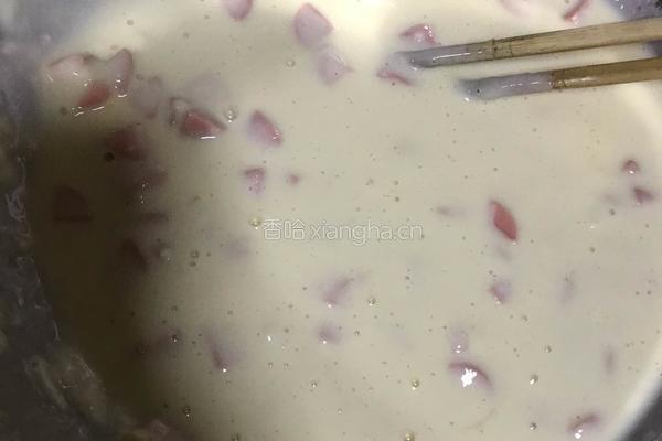 香肠鸡蛋饼的做法图解2