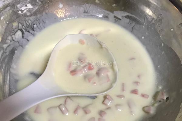 香肠鸡蛋饼的做法图解3
