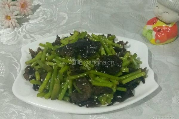 凉拌蒜苔的做法图解5