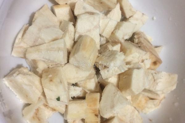 沙葛干贝红豆猪尾汤的做法图解2