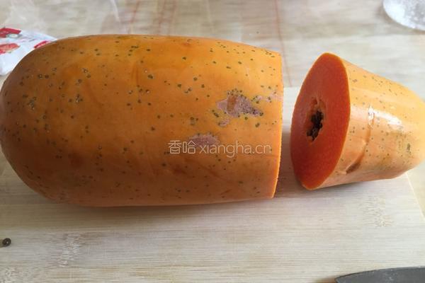木瓜椰汁冻的做法图解2