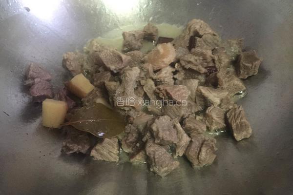 牛肉炖粉条的做法图解5