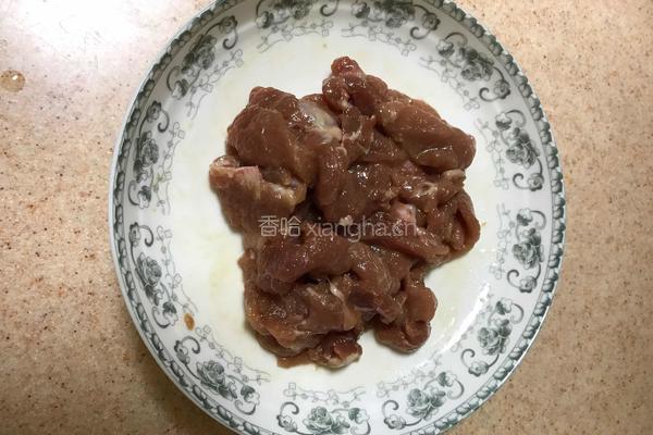 土黄瓜肉片的做法图解2