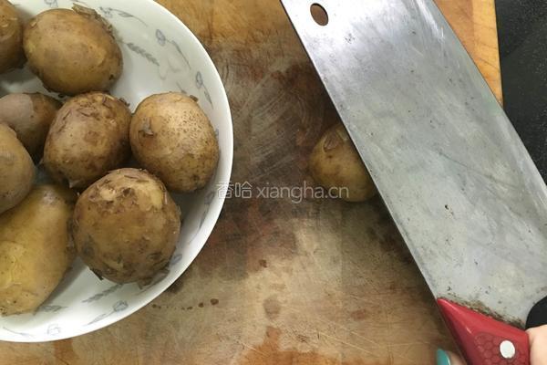 椒盐扁土豆的做法图解4