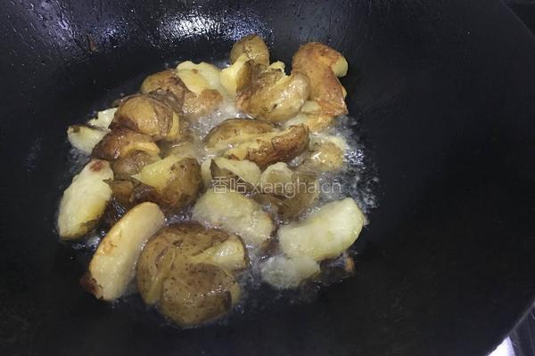 椒盐扁土豆的做法图解8